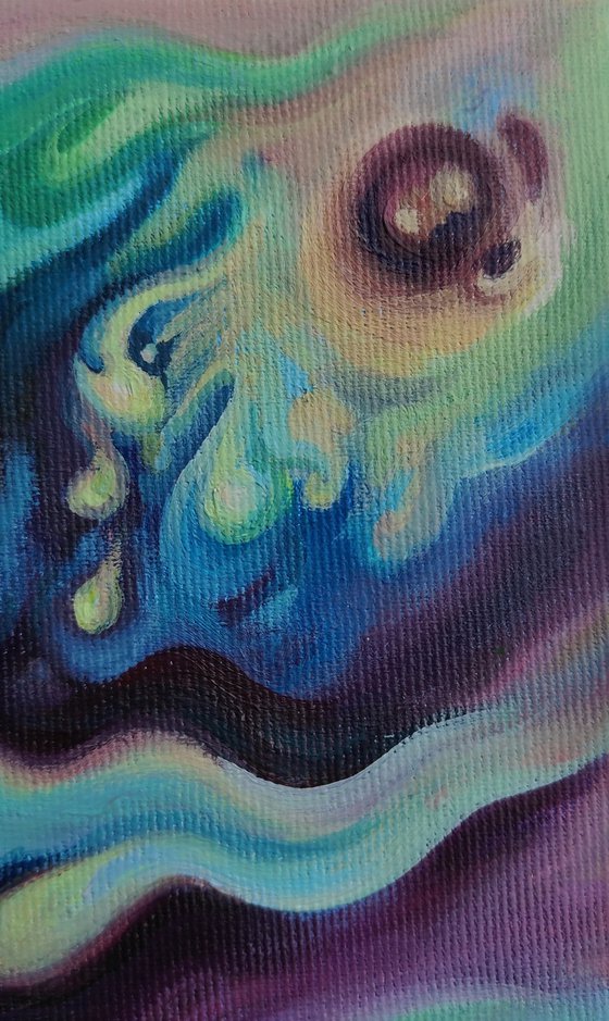 Diamond Waves. Triptych