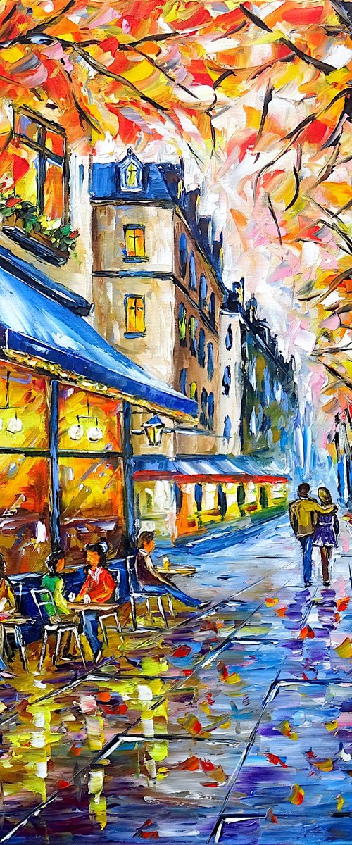 In the Autumn Streets of the City by Mirek Kuzniar