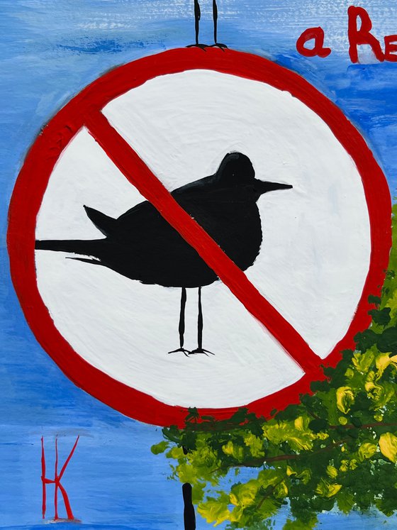Seagull  Painting