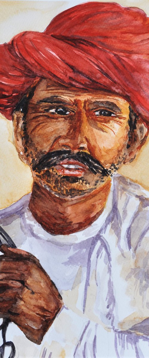 Rajasthani Man by Parul Baliyan