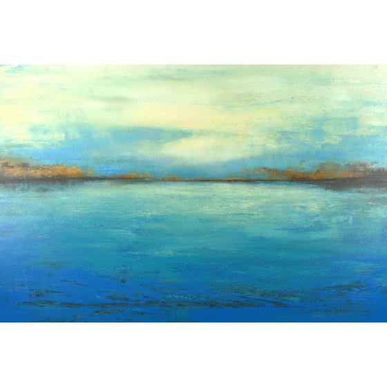 Morning Calm - Contemporary Abstract Seascape