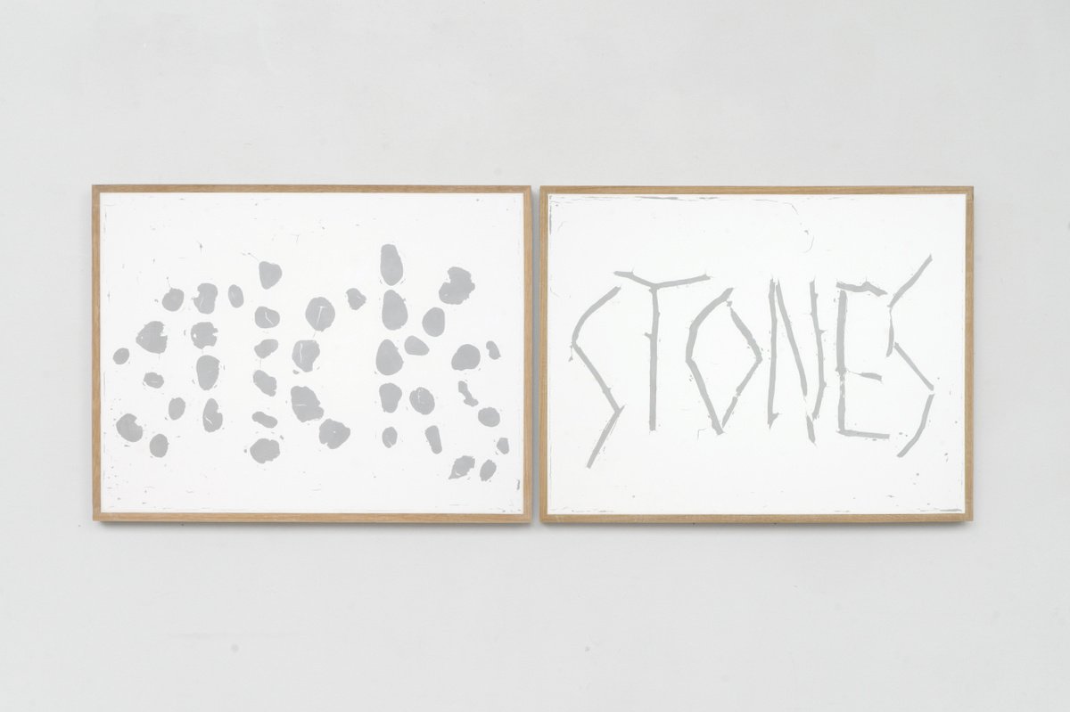 Organic Abstract Painting By Johan Soderstrom, 51 X 33, #293 Words Will Never Hurt Me, Original Artwork