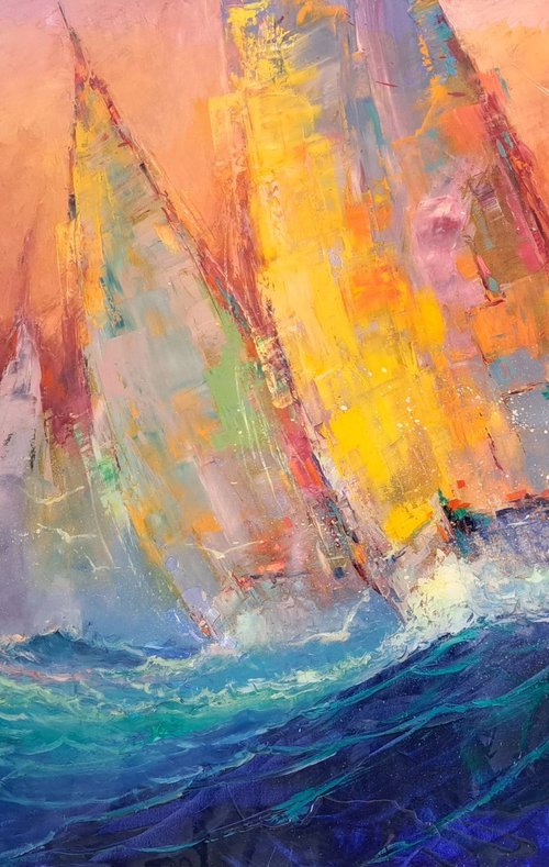 Tempestuous Waters by Ivica Petraš