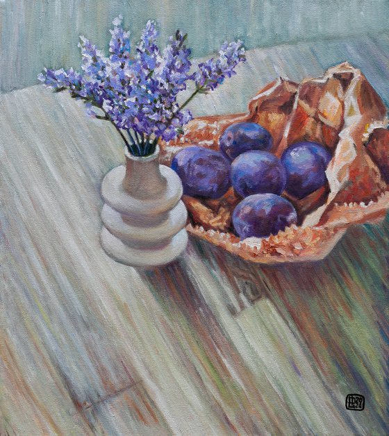 Lavender and Plums