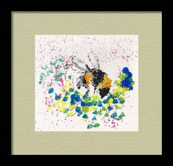 Honey Bee Bumblebee art - To Bee or not to bee