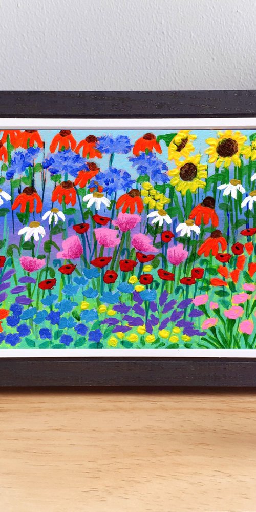 Framed Garden 2 - Gift Idea by Lisa Mann