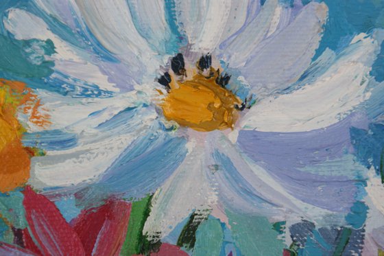 Vase of flowers