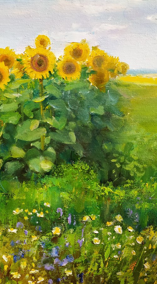 Sunflowers by Valentina Andrukhova