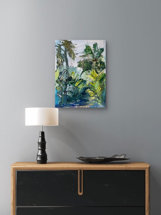 Bali Jungles Abstract Landscape