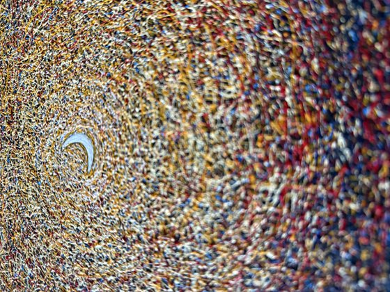 Crescent Moon Over Water