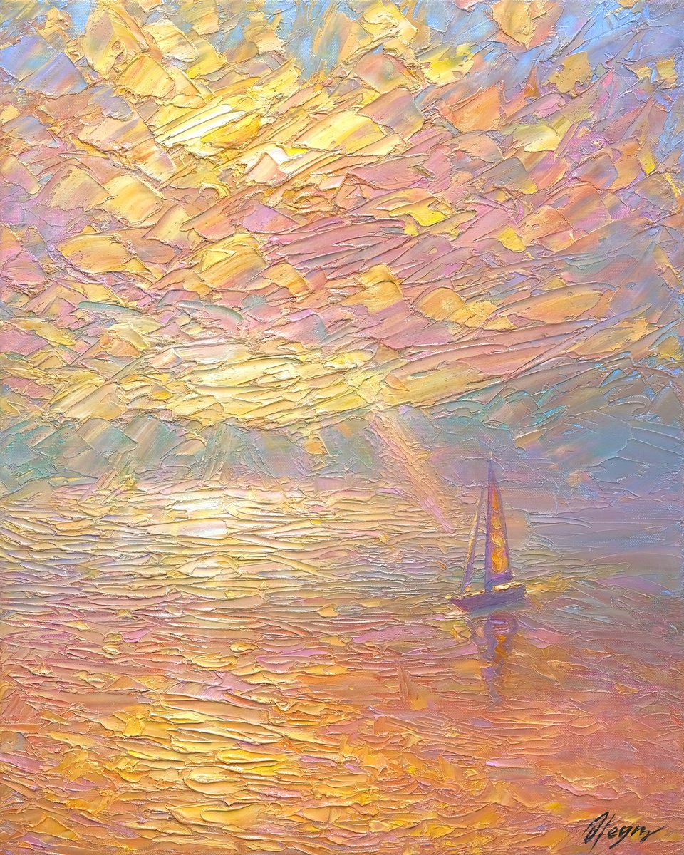 Honey Sea By Dmitry Oleyn, 16 X 20, Artwork For Sale On Artfinder