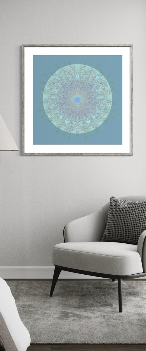 Floral Mandala #3 by Louise O'Gorman