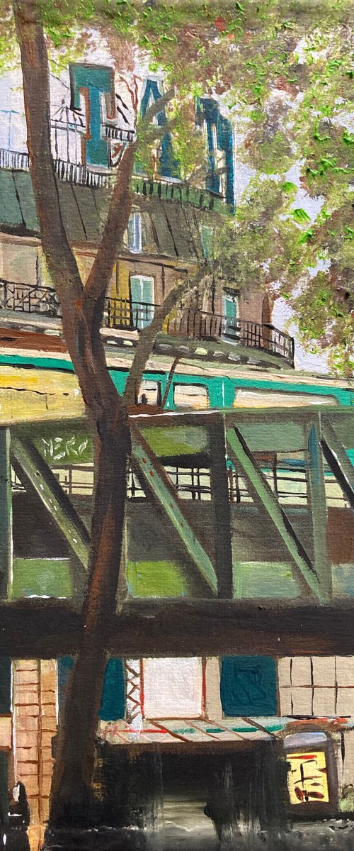 A Busy Morning In Paris, France by Andrew  Reid Wildman