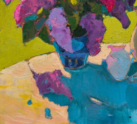 Irises and Lilacs