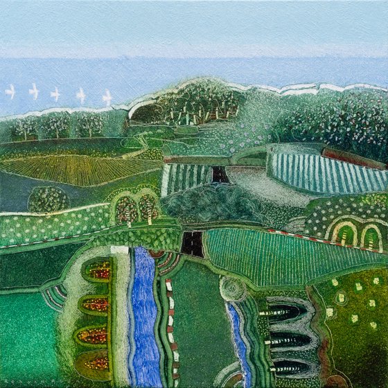 You will find the road