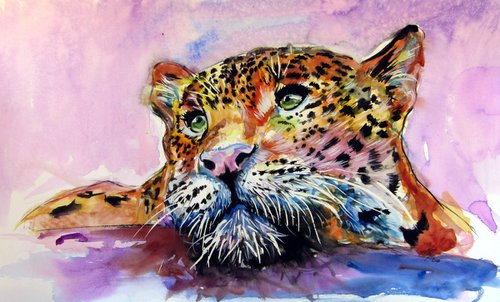 Cute jaguar by Kovács Anna Brigitta