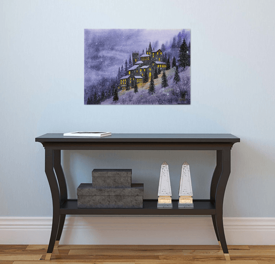 A fabulous evening in the mountains