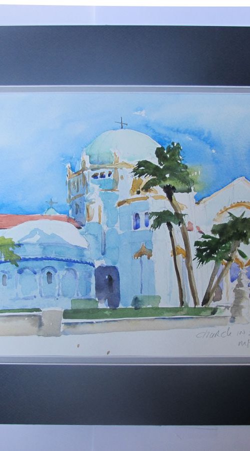 Church in St. Augustine Florida by Michael Fenton