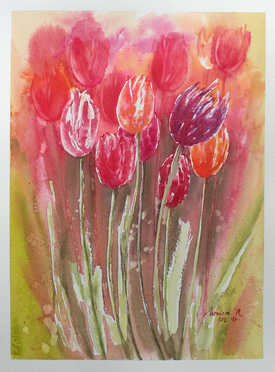 Tulips by Monica Rus