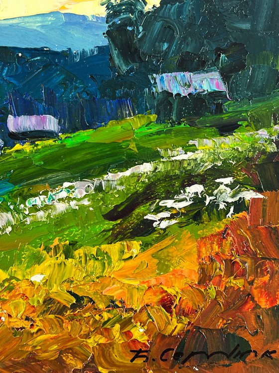 August Days in the Mountains
