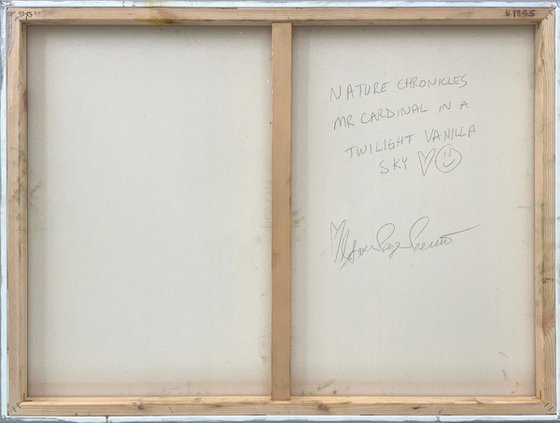 Mr. Cardinal In A Twilight Vanilla Sky