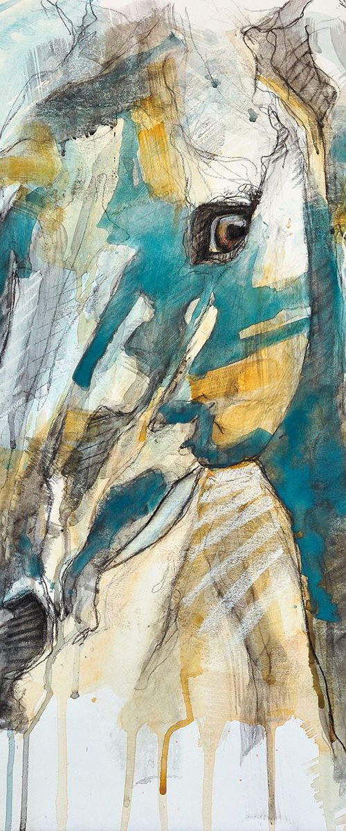 Equine Nude 10t by Benedicte Gele