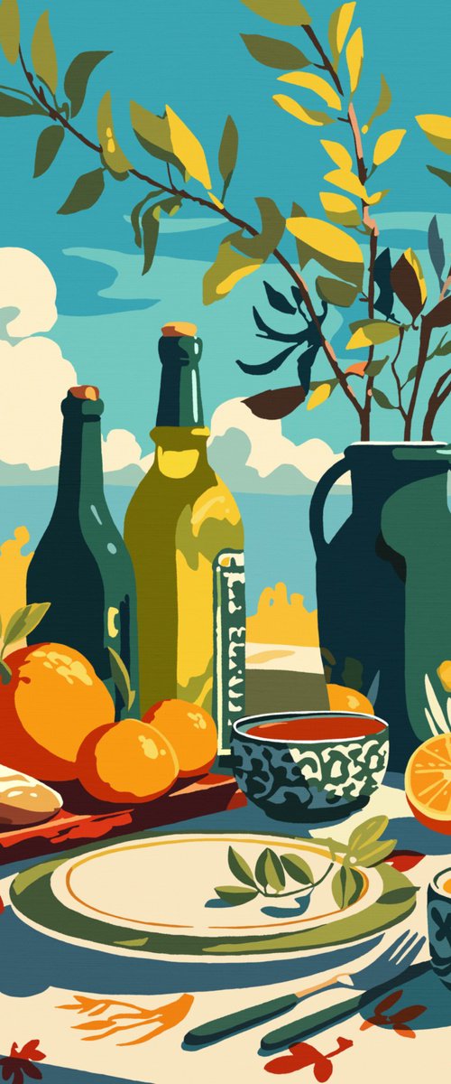 Abstract Still-life XXXVI by Kosta Morr