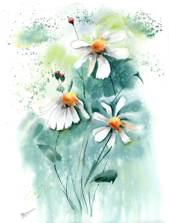 Wildflowers Diptych