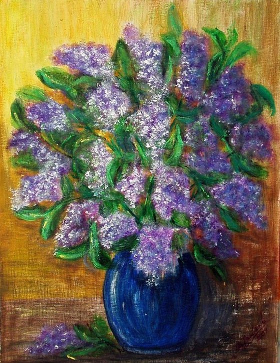 Lilac bouquet ..