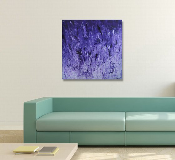 Purple Is The New Orange (80 x 80 cm) XL (32 x 32 inches)