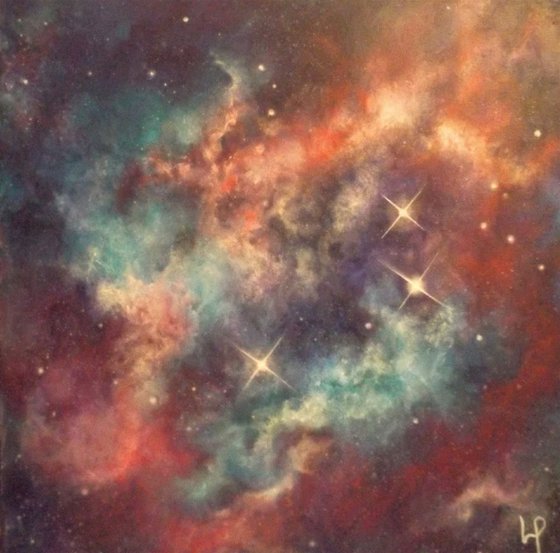 'Out Of Space' - Stars, Space, Nebula, Cosmos