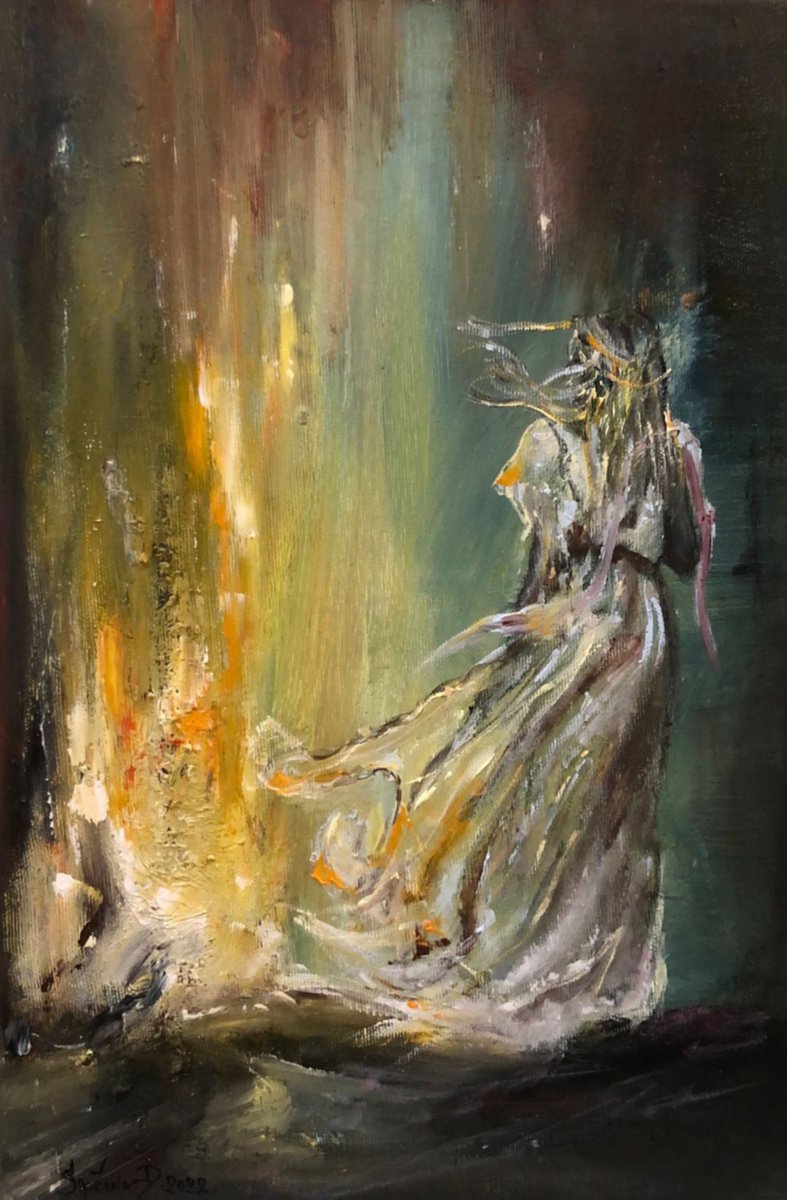 I follow your light by Snezana Djordjevic