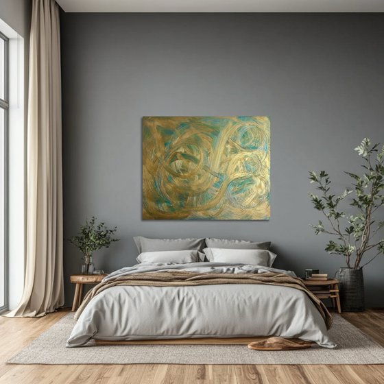 Gold Leaf 100x80x2