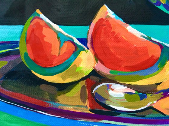 Grapefruit slices