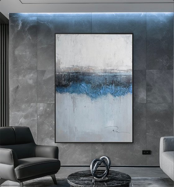 Abstract Blue