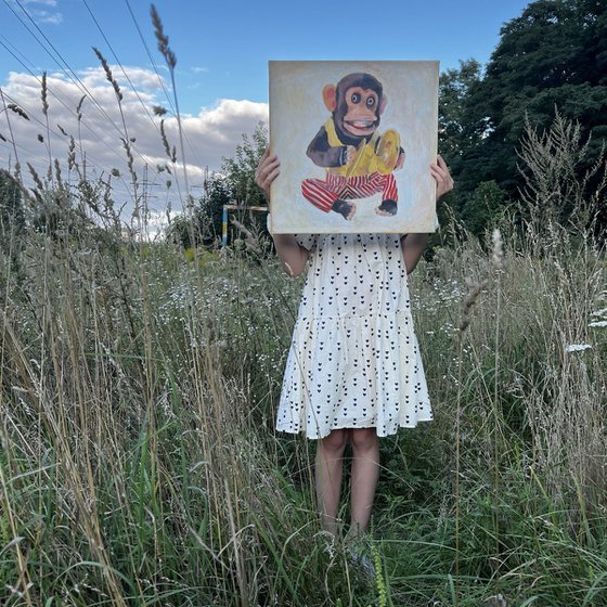 Whimsical Circus 40x40cm