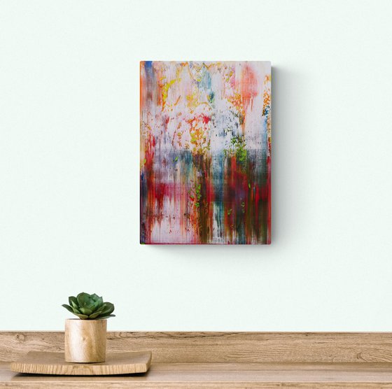 25x35 cm Small Abstract Painting Original Oil Painting Canvas Art
