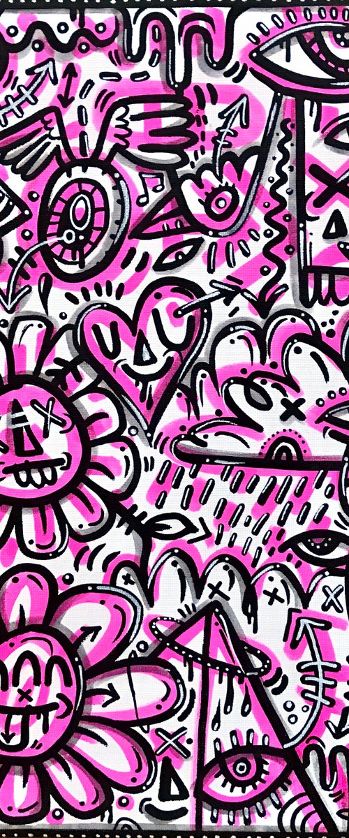 Frantic Pink by Luke Crump