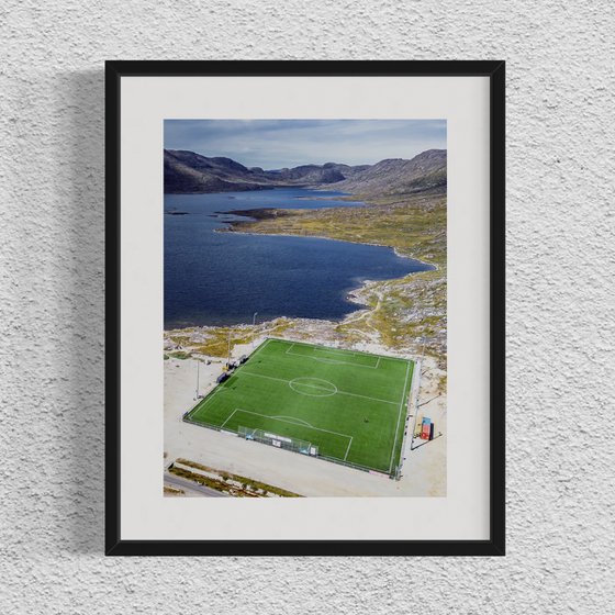 THE SEASIDE FOOTBALL PITCH