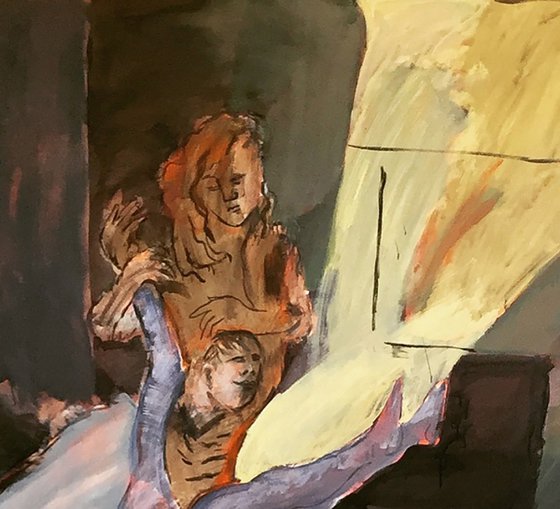 Falling off the table