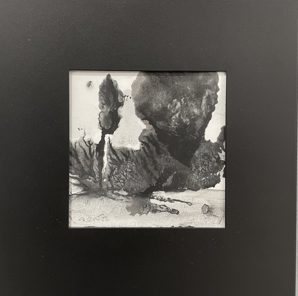 Abstract Limited Edition Print , Shadowland By Gesa Reuter, 9 X 9, Artwork For Sale On Artfinder