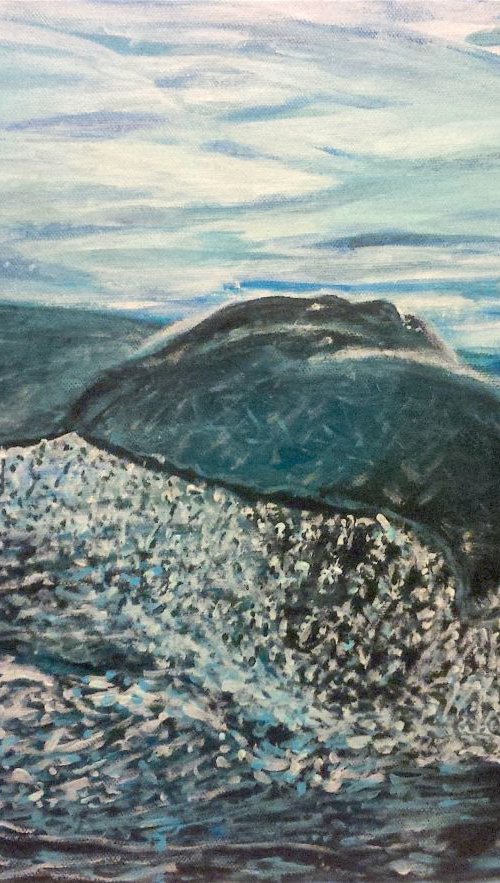Sperm Whale Dive by Robbie Potter