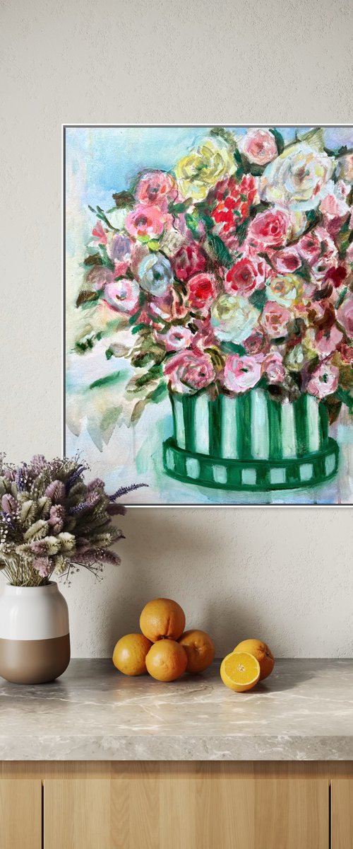 Flower paintings by Victoria Perloff
