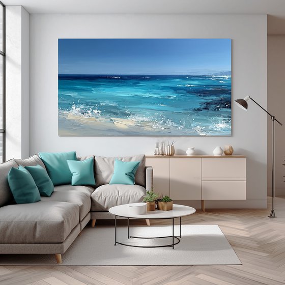 Turquoise Ocean Waves
