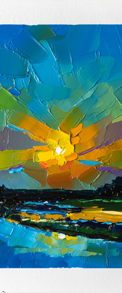 Iridescent Sky 34 by Joseph Villanueva