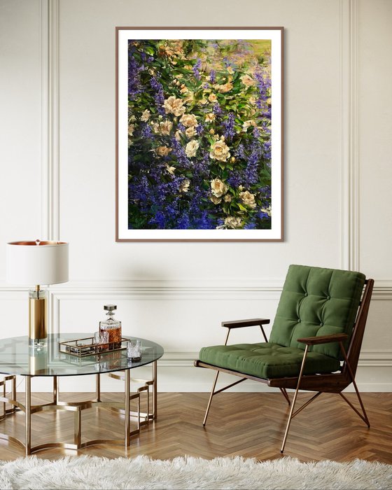 LAVENDER AND ROSES