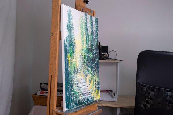 Bright Light Through Trees