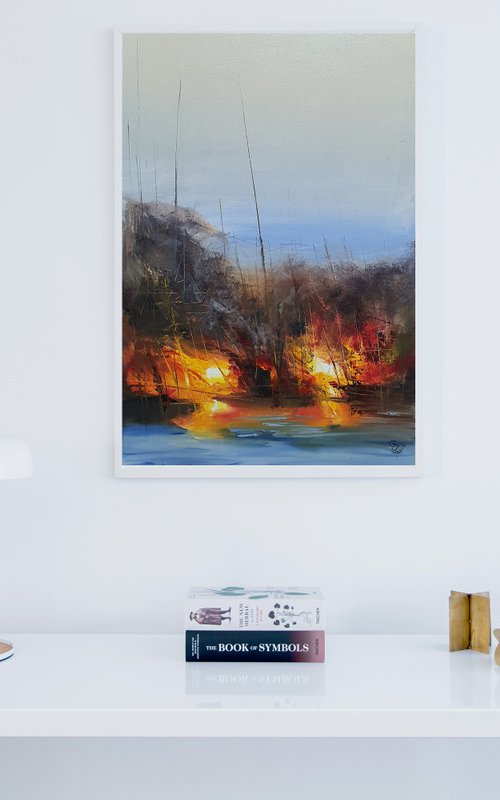 "Harbor of destroyed dreams - "Between Two Fires" by Ivan  Grozdanovski