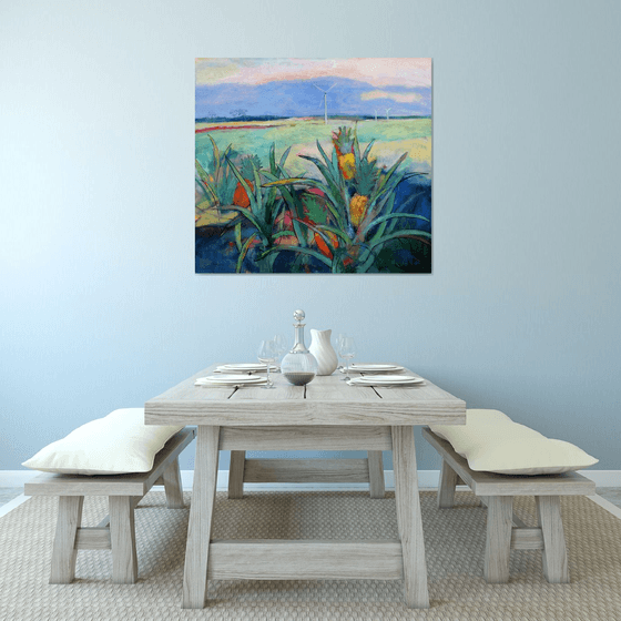 Pineapple at Twilight