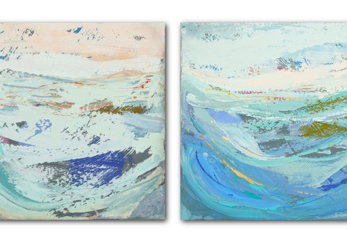 Four emotional seascapes by Susana Sancho Beltrán